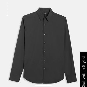Theory Sylvain Shirt in Good Cotton